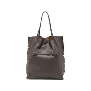 ZANELLATO Women's Leather Postina Daily Top Handle Bag Women BROWN Handbags